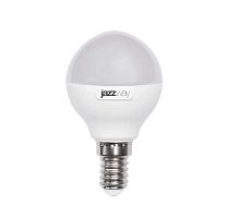 Лампа светодиодная PLED-SP G45 9Вт шар 5000К холод. бел. E14 820лм 230В | Код. 2859600A | JazzWay